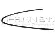 Moldura Cristal Trasero 1/4 Metal Negro. Porsche 911 - 9115434190270K, 9115434200270K