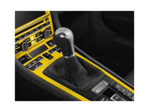 Levier de vitesses en ALCANTARA NOIR. Porsche 981 Boxster / 981C Cayman - 98142499000