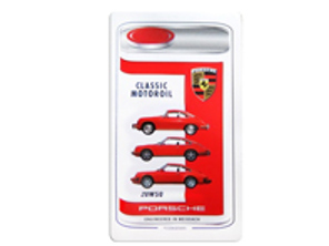 Autocollant Porsche Classic Type d'huile pour compartiment moteur 20W-50 pour Porsche 356 / 914 / 911 2.0-2.7L - PCG04320005, 20W50, 20W 50, 20W-50
