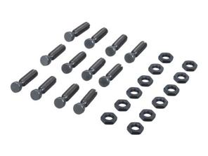 Rocker arm adjuster and securing nut set. Porsche 911 1965-89 / 964 / 914 - 90110537002, 99903400500