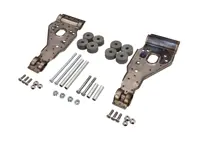 Supports d'échappement en titane (avec accessoires) pour Porsche 996 / 997 - 99611122702, 99611122802, 99611122703, 99611122803, 99611122700, 99611122701, 99611122800, 99611122801, 99611123702, 99611123802, 99611123703, 99611123803, 99611123704, 99611123804, 99711122930, 99611123000, 90037810501, 90037818301, 99611123100, 90038000501