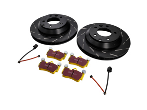 REAR Sports Brake Disc and Pads Set. Porsche 955 Cayenne / Cayenne S / Cayenne turbo - 95535240131, 95535240130, 95535293903, 95535293905, 95535293906, 95535293900, 95535293901, 95535293902, 95561236530, 95561236532, 95561236520