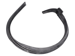 Guarnizione in gomma della striscia di scarico del parabrezza, SINISTRA. Porsche 928 91-95 - 9285595190070C, 9285595200070C