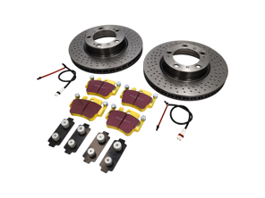 Pack Disques de Frein avec Plaquettes Sport EBC Porsche Boxster S - DP41514R, 99635140X01BRE, 99635140X01, 99635108802, 99661236501