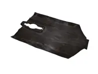 Rubber tunnel mat (heat lever). Porsche 356 C & 356 C SC (1964-65) - 64455111107, 64455101107 - NLA55111101