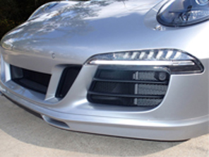 Rennline Front Bumper Wire Mesh Grill Kit Black. Porsche 991.2 2017>> - 991.2 - E100025111, E1003