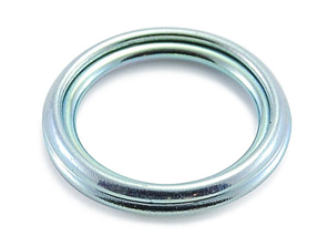 Anillo de sellado del tapón de drenaje del sumidero de la caja de cambios. Porsche 955/957 Cayena - 95532118100, 95532118101