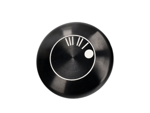 Bouton de contrôle de température A/C en aluminium usiné Rennline. Porsche 911 1974 - 1989 - 91161314100