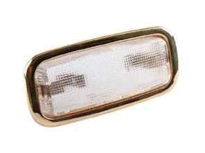 Lampe intérieure avec cadre en laiton. Modèles Porsche 911 / 964 / 993 / 356C Coupé - 90163210128, 90163210129 - 1695700900