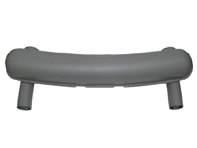 Uitlaatdemper / Demper Achterbak Racing. Porsche 911 1965-73 2 IN / 2 OUT 70 mm uitlaat - alleen RACING - 92.212, 92212, 1620607000, 91111102500, 91111102505 - 92.212, 1620607000