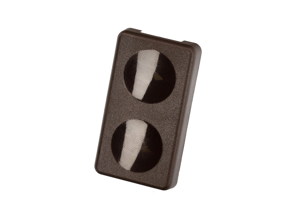 Interruttore della finestra, marrone. Porsche 924/944 - 47795962201C, 47795962289S - URO-002894, URO-002895