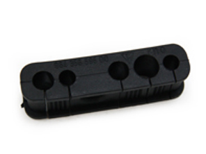 Soporte de caucho para líneas de combustible. Porsche 964 / 993 - 96435659500