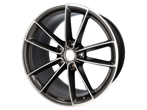 Cerchio posteriore in lega Carrera Classic da 21", in Titanio. Porsche 992.1 Carrera - 992601025HOC6, 992601025JOC6, 992601025BCOC6
