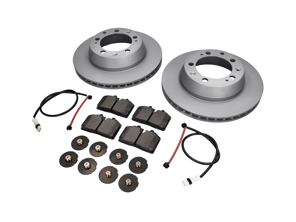 Pastiglie freno posteriori e pacchetto disco freno Porsche 928 S4 / GT / GTS 1989-95 Zimmermann - 95135204101, 95135204103, 96435193902, 96435193903, 96435193905, 96435209600, 99635208600, 96435209601, 99635208601, 92861236301, 92861236302