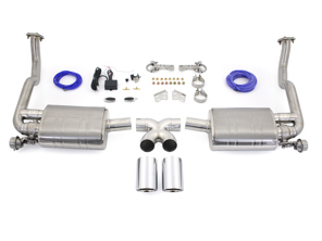 Pot d'Echappement / Silencieux Sport VALVETRONIC DesignTek pour Boxster 987 / Cayman - 98711311731, 987113117BX, 98711313131, 98711313132, 98711311831, 987113118BX, 98711313231, 987113132AX