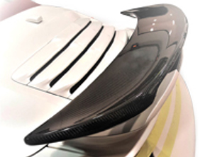 Spoiler posteriore / alettone, in fibra di carbonio. Porsche 991Turbo - 99150423105GRV, 99150432705