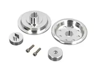 Rennline Aluminium-Schloss/Knauf-Set. GEBOHRT. Porsche 911 74-84