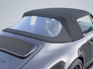 Complete cabriokap met helder achterscherm. Porsche 911/964 - 91156105101101, 91156105101102, 91156105101103, 91156105101107, 91156105101301, 91156105101303, 91156105101304, 911561051016HA, 911561051017JW, 911561051017MH, 911561051013WW, 911561051019LW, 911561051012XW, 911561051013ZL