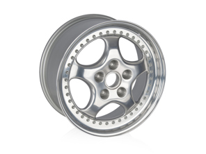 Cerchio anteriore in lega leggera da 18 pollici, lucidato. Porsche 964Turbo 3.6L - 96536213601, 96536214001