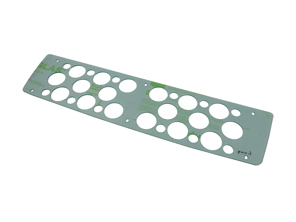 Macrolon plaat voor Singer achterspoiler. Porsche 964 - TKZ39 - TK Z 39