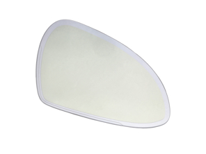 Cristal de retrovisor exterior (convexo), regulable, DERECHO para vehículos con volante a la izquierda. Porsche 991.1 / 991.2 / 981 Boxster / 981C Cayman - 99173103806 - ZJ-7150-R