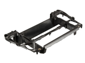 Telaio di supporto per rivestimento centrale plancia. Porsche 986 Boxster / 996 2002-05 - 9965522311101C, 99655223111