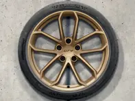 20' 718 Cayman GT4 Radsatz in Aurum. Original Porsche - 98204460302