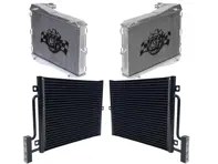 Aluminium Water & Air Conditioning (Air Con) Radiator set. Porsche 996 / Boxster 986 / GT3 - 9975739101, 99657311100, 8MK376714291, 99610613151, 99610613181, 8MK376713791, 99610613251, 99610613282 - 8381, 7044