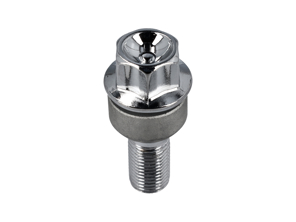 Wheel bolt chrome-plated standard size. Porsche 996 / Boxster / 997 / Cayman / Boxster / 991 / 992 / Macan / Panamera - 99736120301, 99736120302, 9973612031, 19656, 46652, 99636120300, 99636120301, 99636120302, 38919656 - OP-UWB10036-1, S4-7-14-50-30-19, V1415KU30V