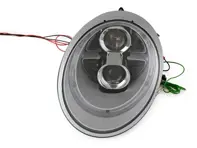 Faro doppio proiettore Xenon + Aurora light, Silver. Porsche 997 05-08 con guida a destra - 997631012SR