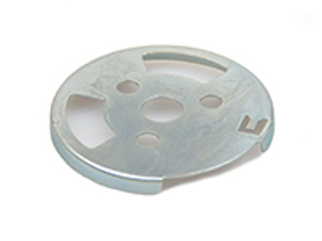 Contactplaat stuurkolom. Porsche 911 65-73 / 914 - 90161391500 - 1645650500, STG11.6.110