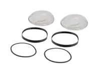 Headlight glass replacement kit RHD. Porsche 911 / 964 - PCG91163101