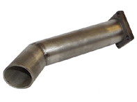 Tubo di scarico Wastegate. Porsche 930 Turbo 1978-82 - 922019S, 92.209S, 1620650100, 93012303100 - 92.209S, 1620650100