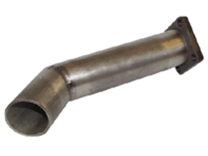 Exhaust wastegate pipe. Porsche 930 Turbo 1978-82 - 922019S, 92.209S, 1620650100, 93012303100 - 92.209S, 1620650100