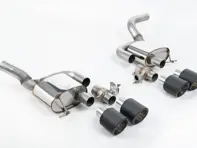 Silenciadores traseros Milltek Sports Escape con válvulas y embellecedores de escape Carbon Jet GT-115. Porsche Macan 95B MK2 GTS y Turbo. - 95B253601DY, 95B253600CY, 95B22261MY, 95B253611MY, 95B253600DY, 5B253601EY - SSXPO180