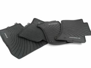 Rubber Floor Mats 'Climatronic' LHD Porsche 958 Cayenne MKIII - 95804480051, 958044801551E0