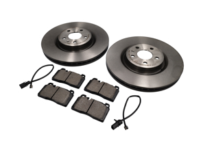 Vordere Bremsscheiben Ø: 345 mm & Bremsbeläge Paket Porsche Macan 2.0L ab 30.11.2016 - 95B615301M, 8R0698151H