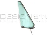Voorruit 1/4, getint met chromen frame. Porsche 911 74-76 TARGA - 91154293202, 91154293102
