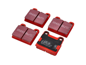 Pastiglie freno EBC RED 'Road'. Porsche 911/914 (codice OE 91135295003/91135295004) - 91135295005, 91135295003, 91135295004, 91135295006, 91135295007 - DP3104C