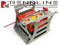 Kit de reubicación de batería Rennline con soporte Kill Switch. Porsche 911 - EL03.34, EL0334