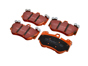 EBC YELLOW Brake Pads 'Fast Road' Front. Porsche 955 Cayenne Turbo S / 957 Cayenne Turbo S - 95535193950, 95535193951, 95535193952 - DP41905R