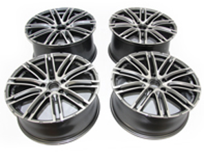 Set cerchi in lega 20' 95B 9.0J & 10J PCD5/112 Porsche Macan - 95B0209010, 95B04460220, 95B02010ET19, 95B02090ET26