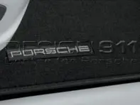 Floor mats with Nubuck edging. Porsche 95B.1 Macan 2017>> / 95B.2 Macan RHD - Right hand drive - 95B864436D, 95B864436DOS5, 95B864436DOQ3, 95B864436DOT7, 95B864436DOL7