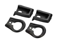 Sello de la manija de la puerta JUEGO DE 4 pequeños y grandes. Porsche 911 1965-94 - 91153163200, 91153163100, 91153163200