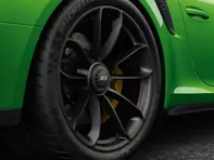20'/21' 991.2 GT3 RS en Noir (satiné) Jantes en alliage d'origine Porsche - 99104460314