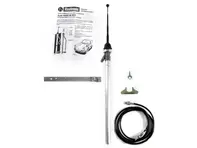 Hirschmann staafantenne, Zwart. Porsche 911/912 - 30127, 91164530104