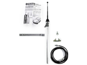 Hirschmann staafantenne, Zwart. Porsche 911/912 - 30127, 91164530104