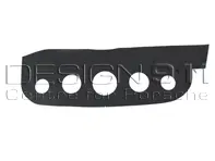 Couverture d'instruments de garniture de tableau de bord. Porsche 911 / 964 / 993 - 91155254900700, 91155255000700