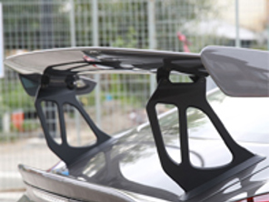 Soportes de alerón trasero Porsche Cayman GT4