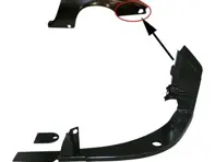 Panneau de logement de clignotant arrière. Porsche 911 1969-73 - 90150307323, 90150307423, 591055, 591056, 1680600570, 1680600580, 90150307423GRV, 90150307323GRV - 1680600570, 1680600580, PS8801, PS8802